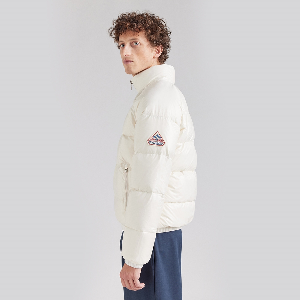 피레넥스 (24FW) 빈티지 미씩 유니섹스 다운 자켓 - 착(Pyrenex (24FW) VINTAGE MYTHIC Unisex Down Jacket - Chalk) - 5