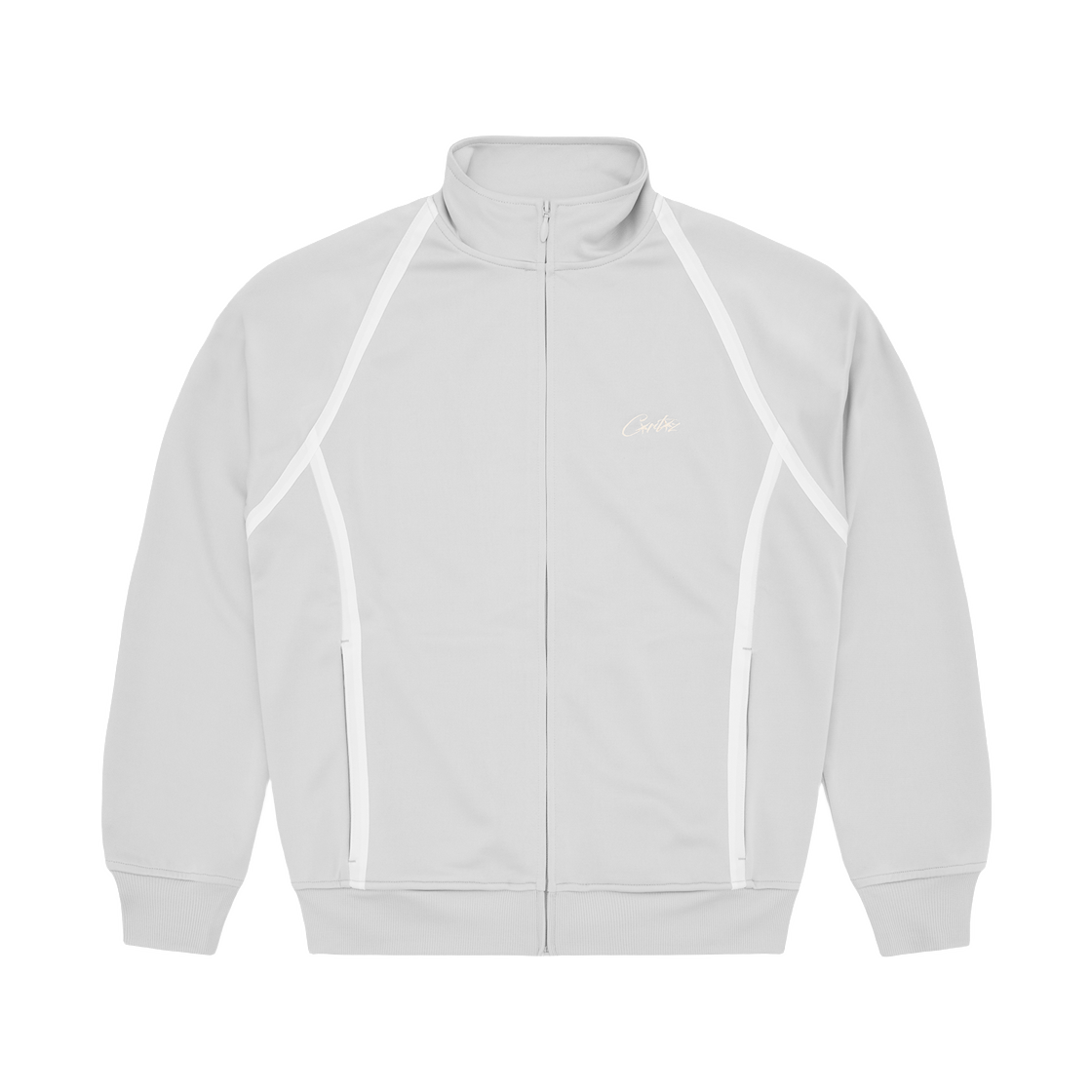 - Corteiz Consigliere Track Jacket Grey