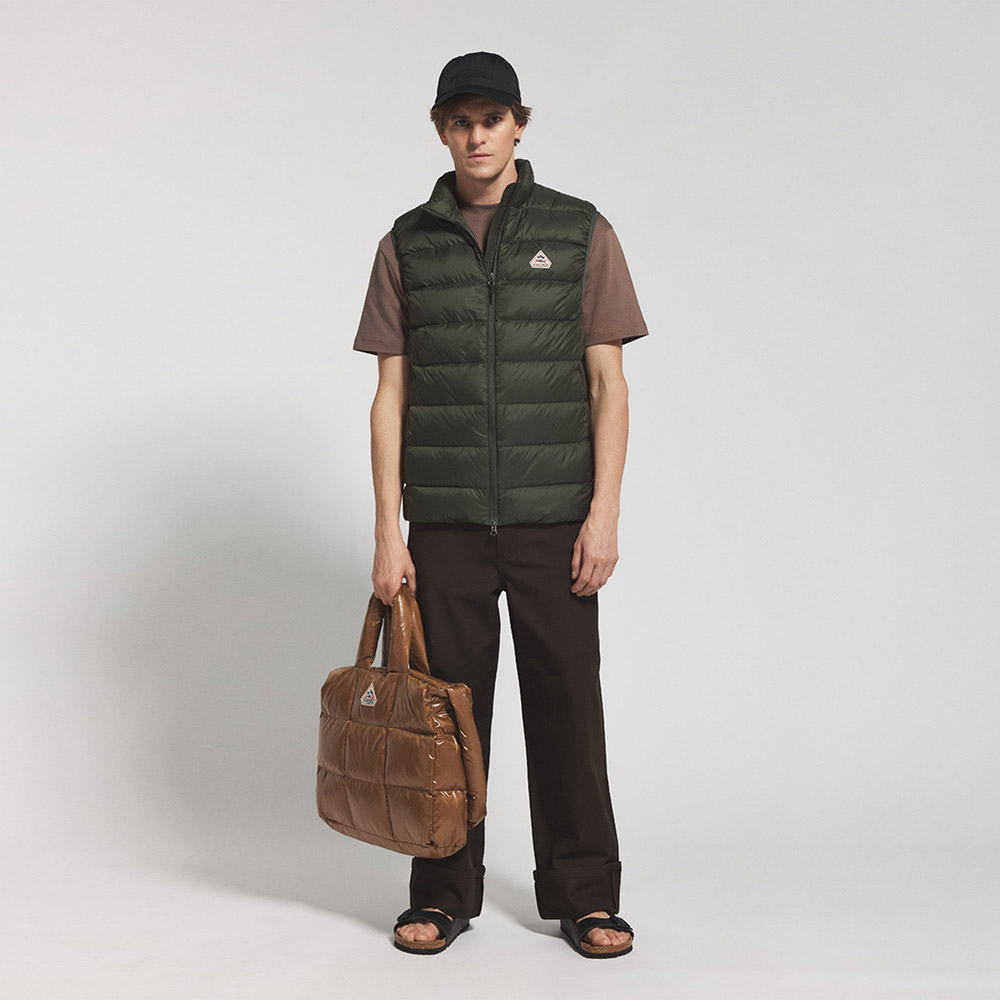 피레넥스 (25SS) 애리얼 슬리브리스 다운 자켓 - 딥 카(Pyrenex (25SS) ARIAL Sleeveless Down Jacket - Deep Khaki) - 2