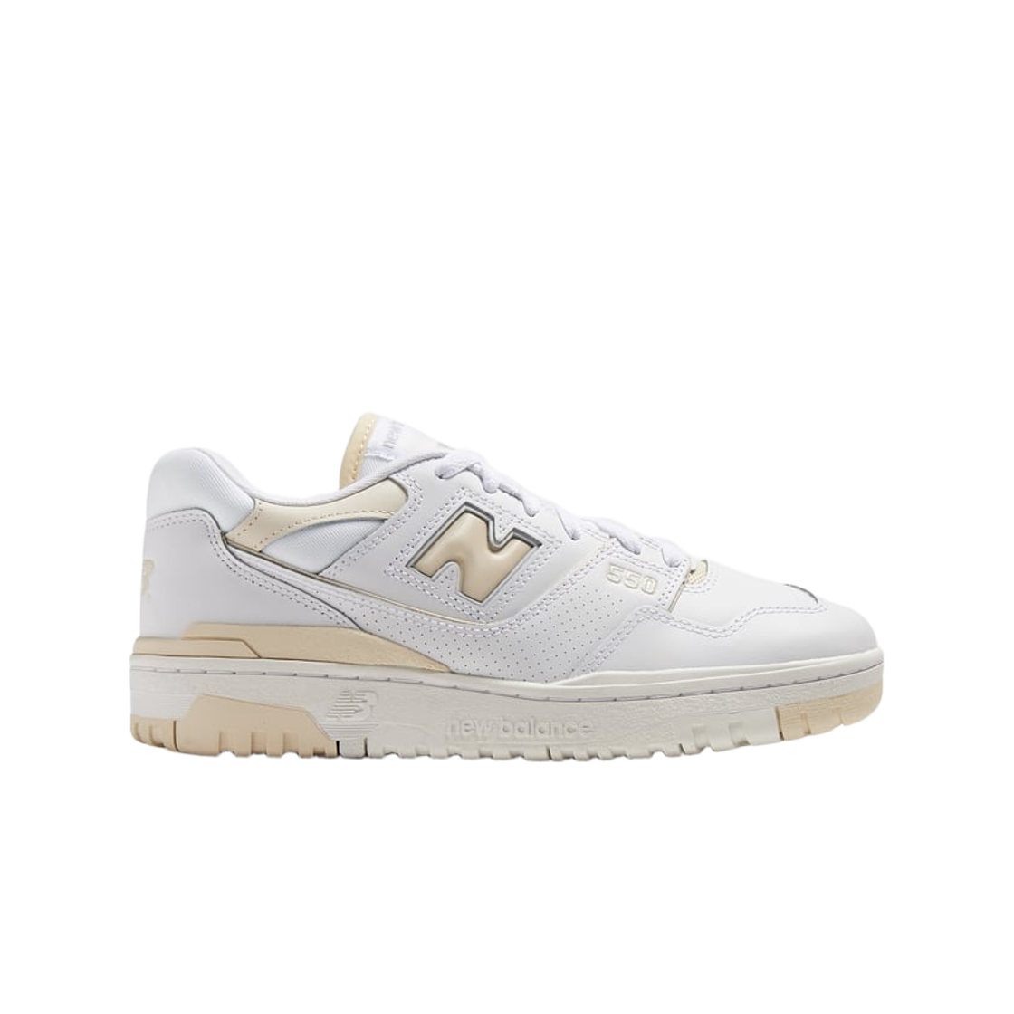 BBW550BK (W) New Balance 550 White Linen - B Standard