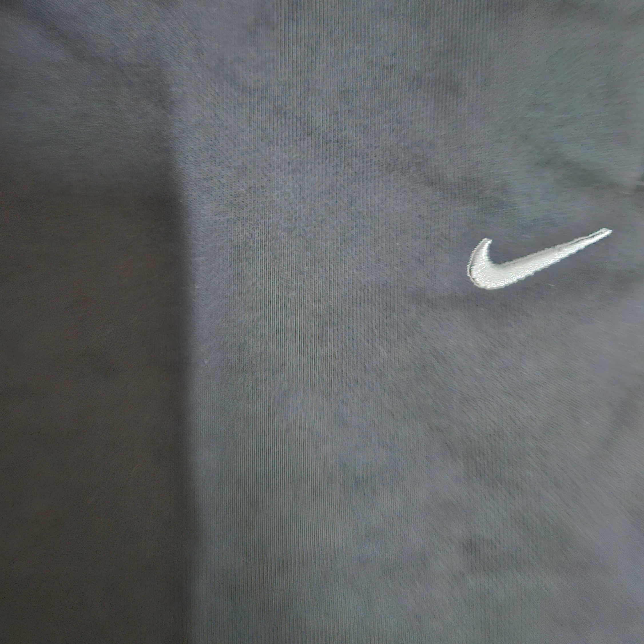 (W) Nike NRG Solo Swoosh Fleece Pants Black White - Asia 착용 스타일