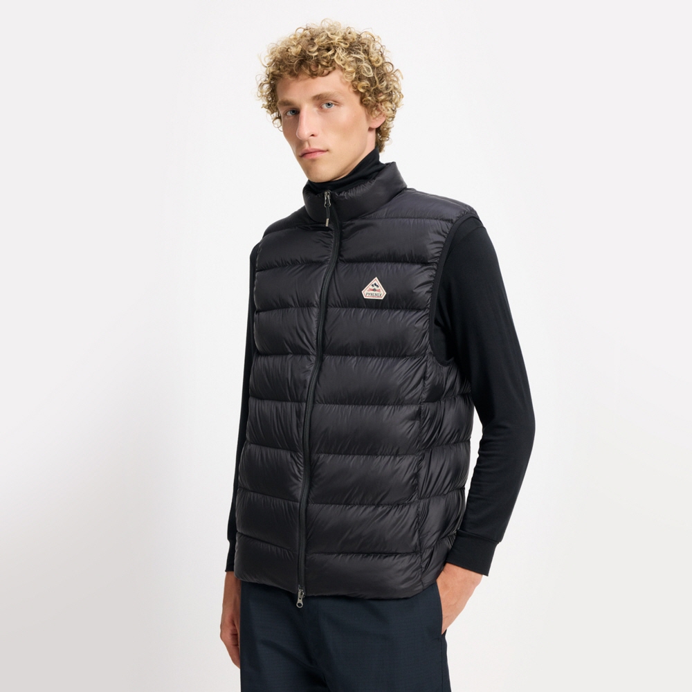 피레넥스 애리얼 슬리브리스 다운 자켓 - 블랙(Pyrenex ARIAL Sleeveless Down Jacket - Black) - 3
