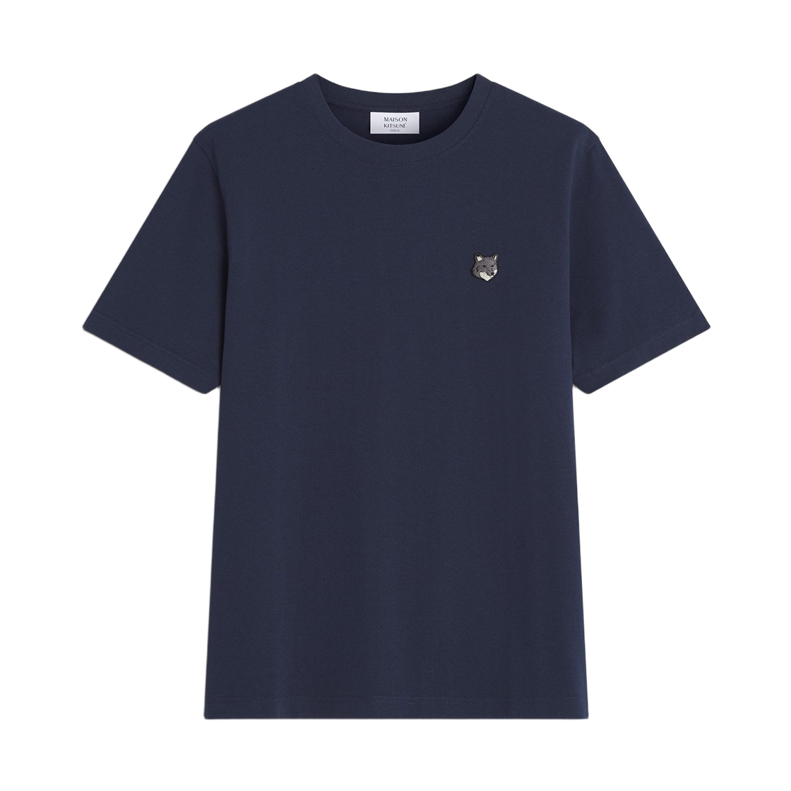 PM00108KJ7025-0413 Maison Kitsune Fox Head Comfort T-Shirt Navy