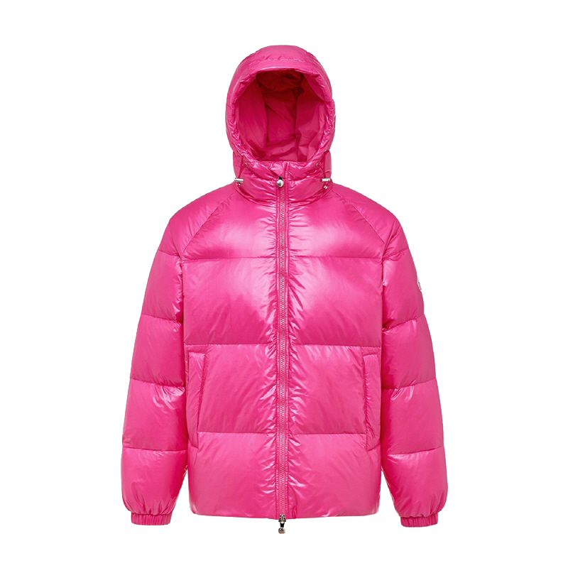 피레넥스 (24FW) 스텐 후디드 유니섹스 다운 자켓 - 라즈베리 소르베(Pyrenex (24FW) STEN Hooded Unisex Down Jacket - Raspberry Sorbet) - 1