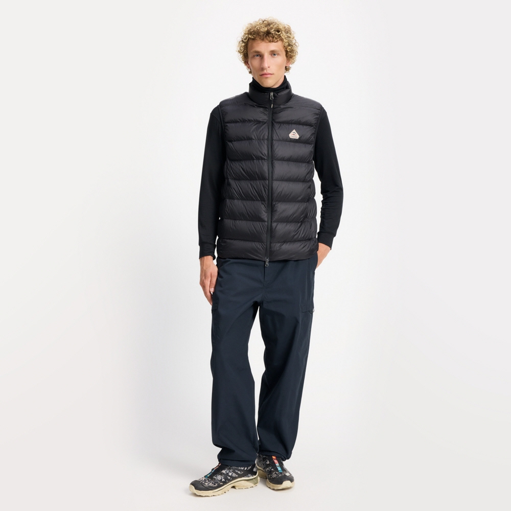피레넥스 애리얼 슬리브리스 다운 자켓 - 블랙(Pyrenex ARIAL Sleeveless Down Jacket - Black) - 2