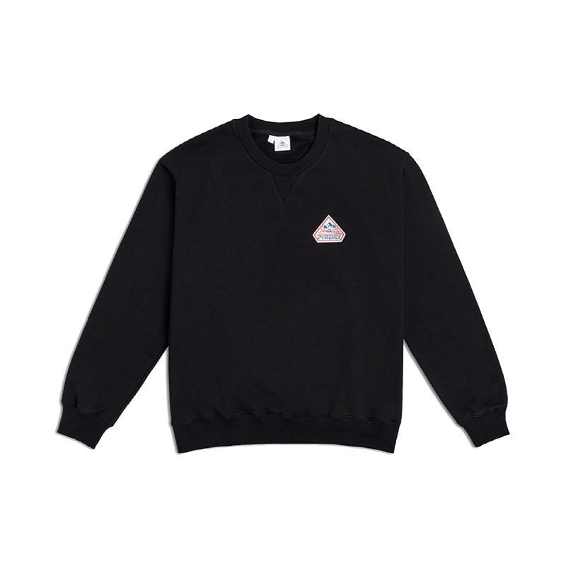 PYZTS4F001BK Pyrenex (24FW) PHASE Sweater in organic cotton - Black