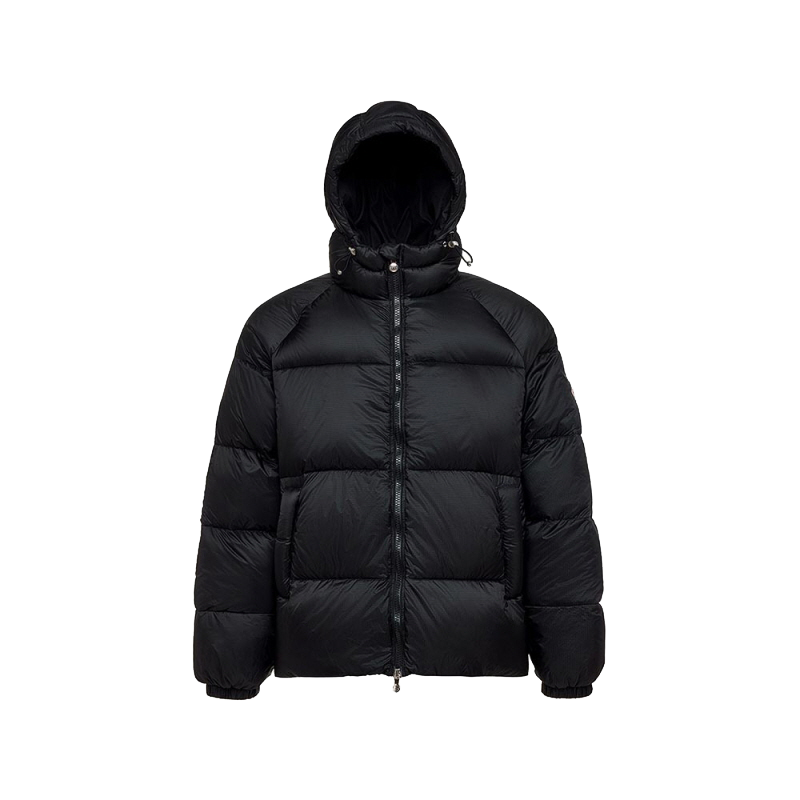 피레넥스 (24FW) 스텐 3 립스탑 후드 다운 자켓 - 블랙(Pyrenex (24FW) STEN 3 RIPSTOP Hooded Down Jacket - Black) - 1