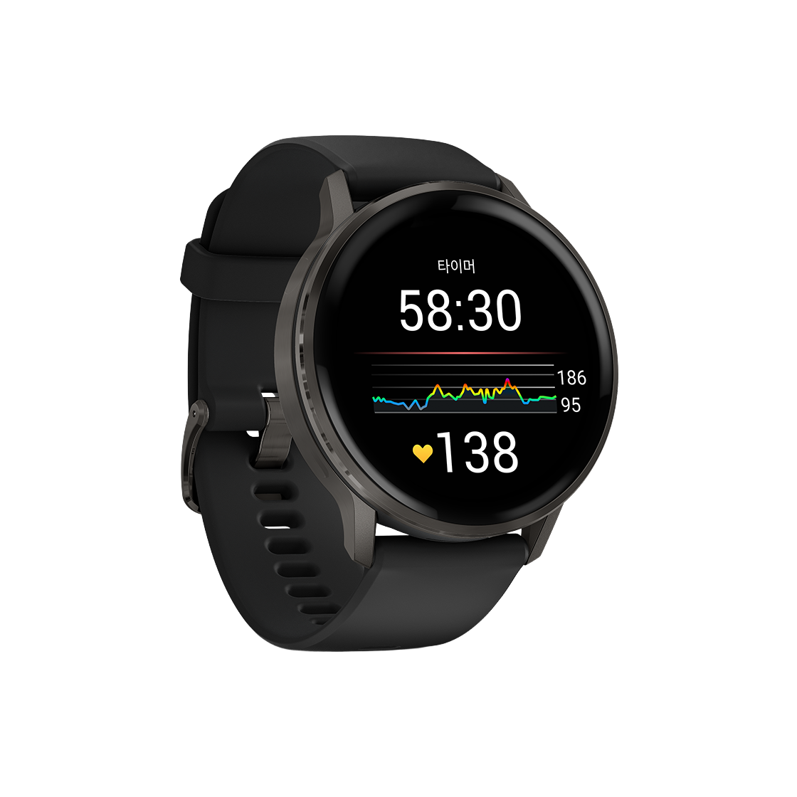 [10% 적립] 가민 베뉴 4 45mm 프리미엄 GPS 스마트워치 블랙([10% 적립] Garmin Venu 4 (45mm) GPS Black w/ Slate+Black) - 3