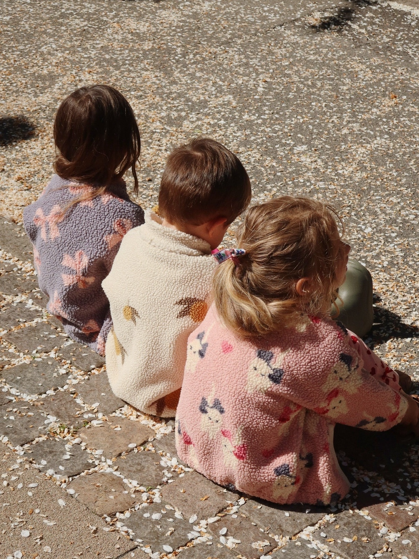 Konges Sløjd Jody Teddy Jacket Grs Bow Kitty, Konges Sløjd Jody Teddy Jacket Grs Mon Grand Citron 착용 스타일