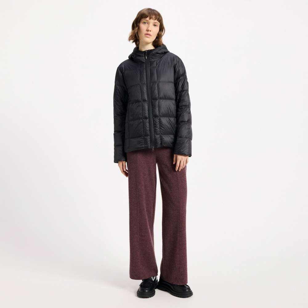 피레넥스 배시아 라이트웨이트 후디드 다운 자켓 - 블랙(Pyrenex BASSIA Lightweight Hooded Down Jacket - Black) - 2