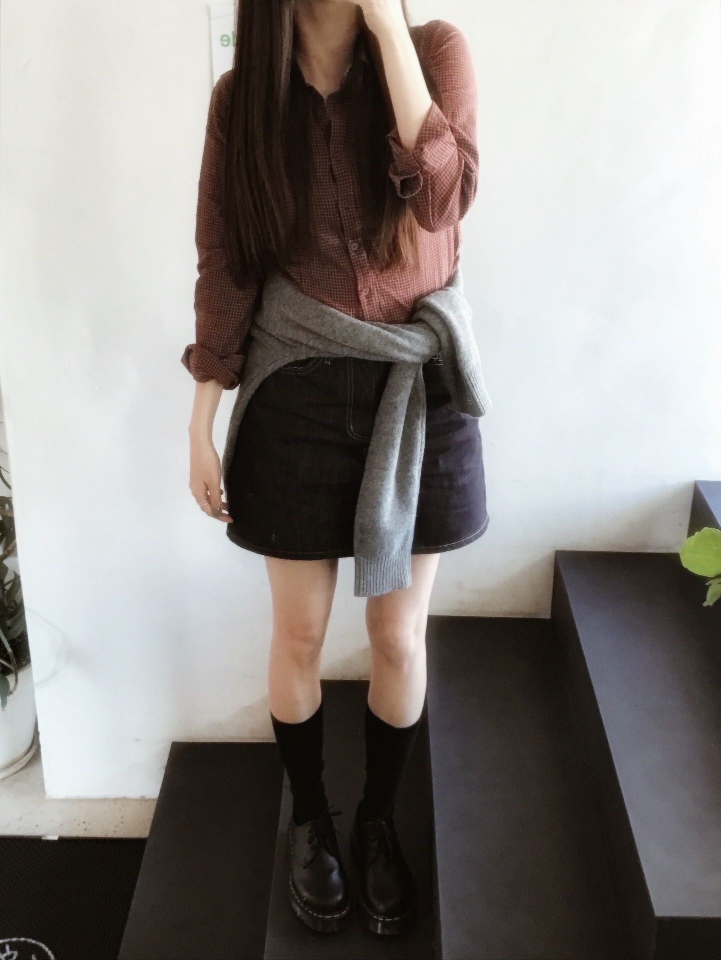 Dr. Martens 1461 Bex Black 착용 스타일 - 2