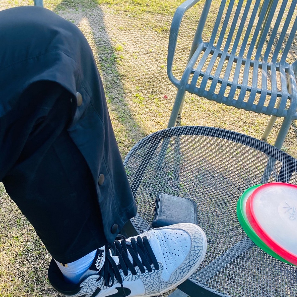 Jordan 1 Retro High OG White Cement 착용 스타일