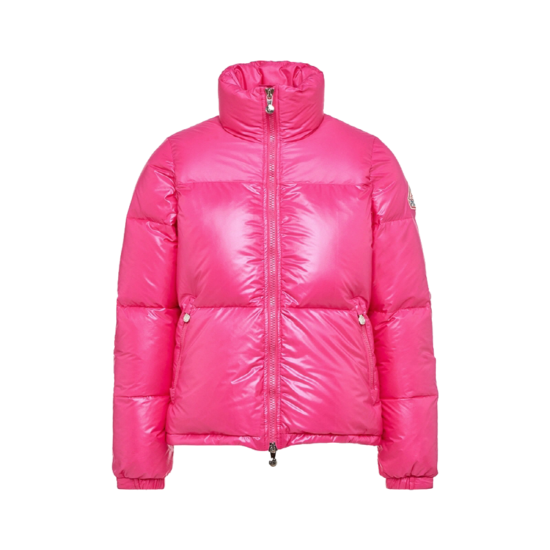 PYWJU4F002PK Pyrenex (24FW) GOLDIN Short and Shiny Down Jacket - Raspberry Sorbet