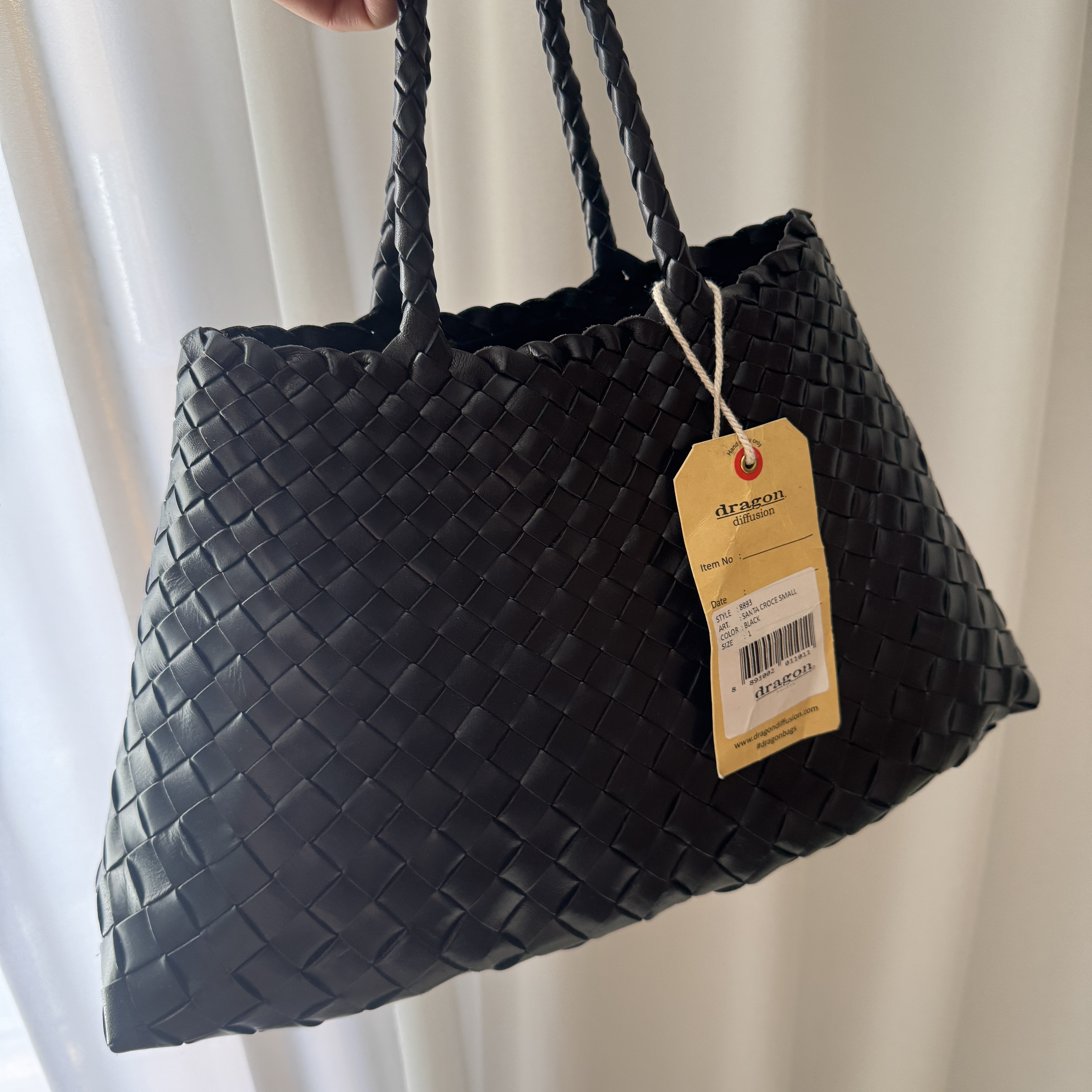 Dragon Diffusion Santa Croce Small Black 착용 스타일 - 1