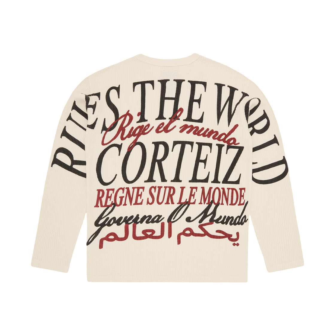 - Corteiz Worldwide Waffle Thermal Cream