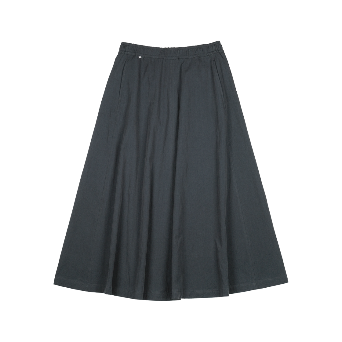 에메모가든 우먼 에메모 포켓 플레어 스커트 네이비(mmogarden W mmo Pocket Flare Skirt Navy)