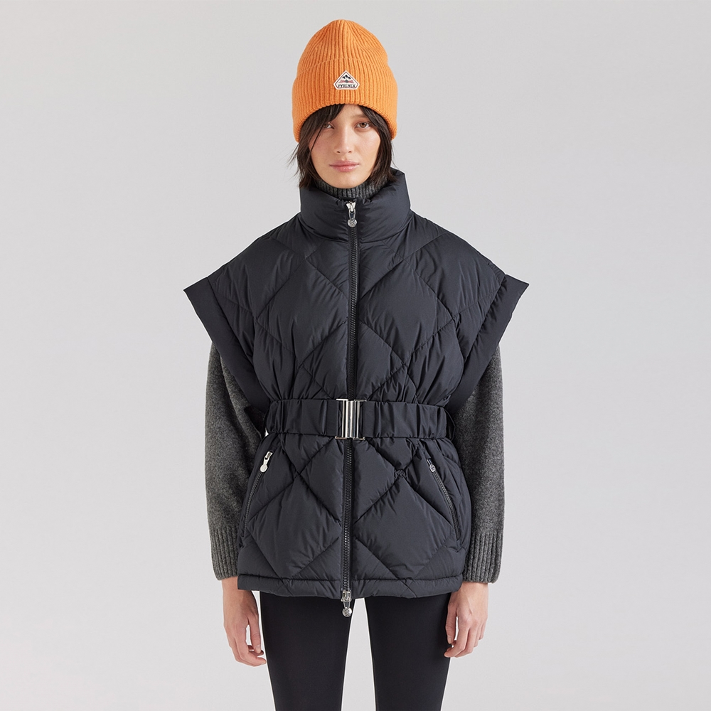 피레넥스 (24FW) 다이아나 슬리브리스 다운 자켓 - 블랙(Pyrenex (24FW) DIANA Sleeveless Down Jacket - Black) - 3