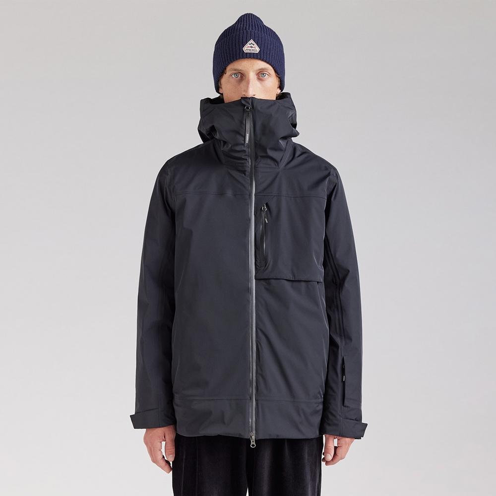 피레넥스 (24FW) 그래비티 2 워터프루프 파카 자켓 인 내추럴 다운 - 블랙(Pyrenex (24FW) GRAVITY 2 Waterproof Parka Jacket in natural down - Black) - 3
