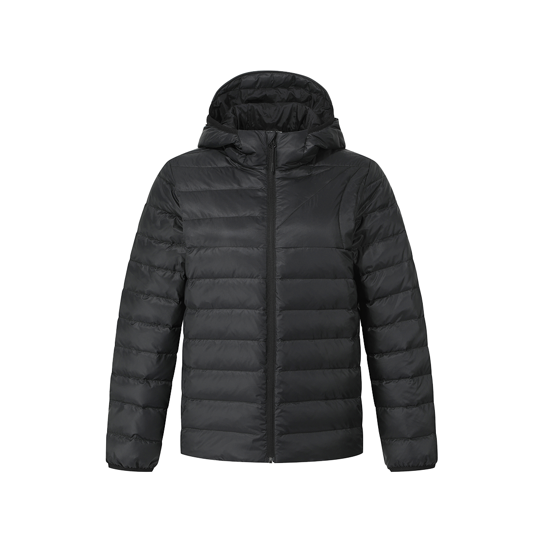 르꼬끄 스포르티브 유니 레귤러핏 르에어로 퍼텍스 경량 구스다운 자켓 - 블랙 QQ423EDJO2