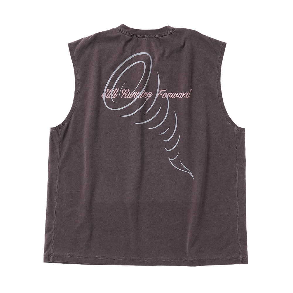 네거티브 스플릿 클럽 소로나 피그먼트 허리케인 싱글렛 브라운(negative split club Sorona Pigment Hurricane Singlet Brown)