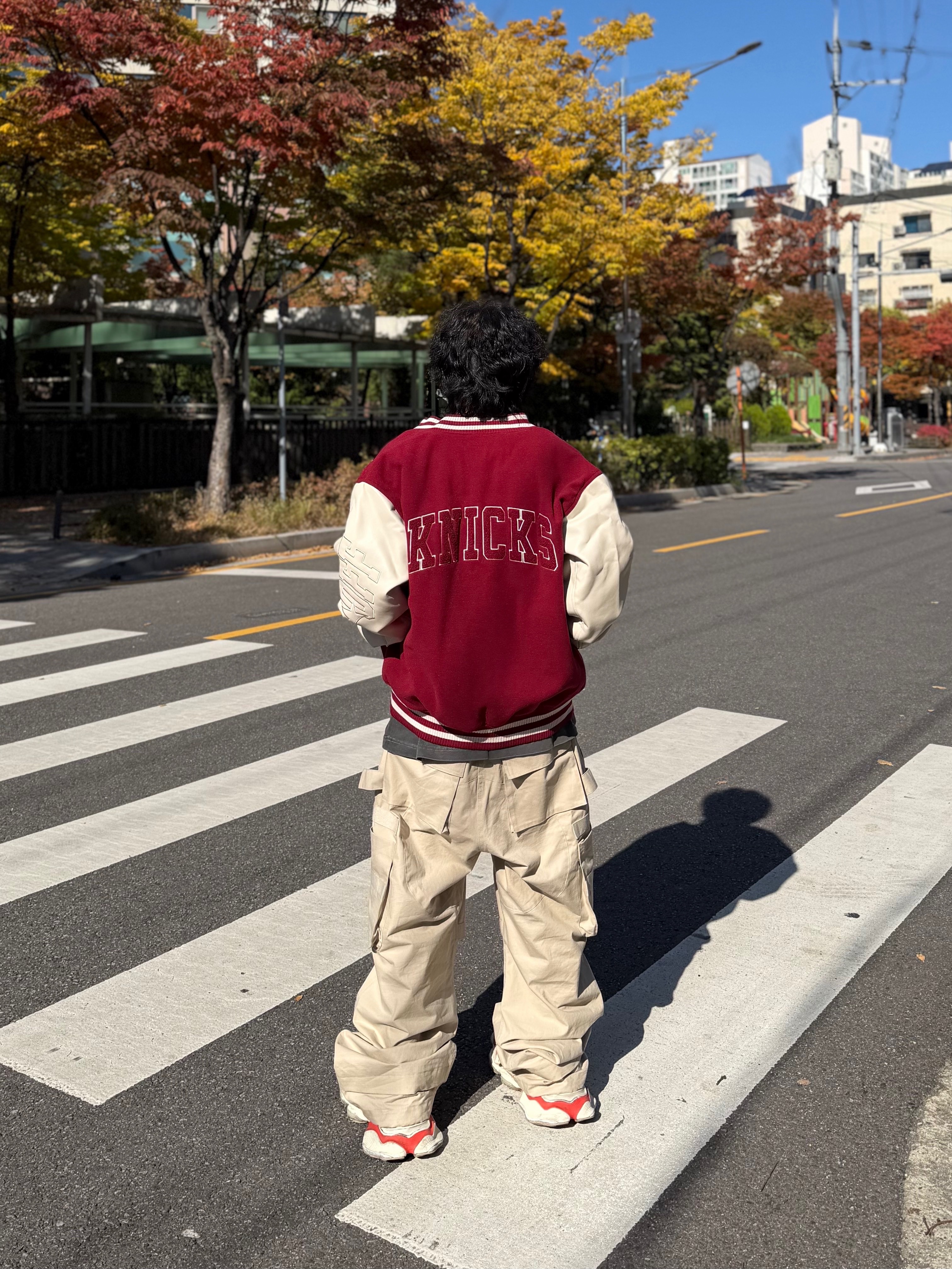 Balenciaga Cargo Sneakers Beige Grey Red, Wapworks Hard Knocks Cargo Pants Dune 착용 스타일 - 5