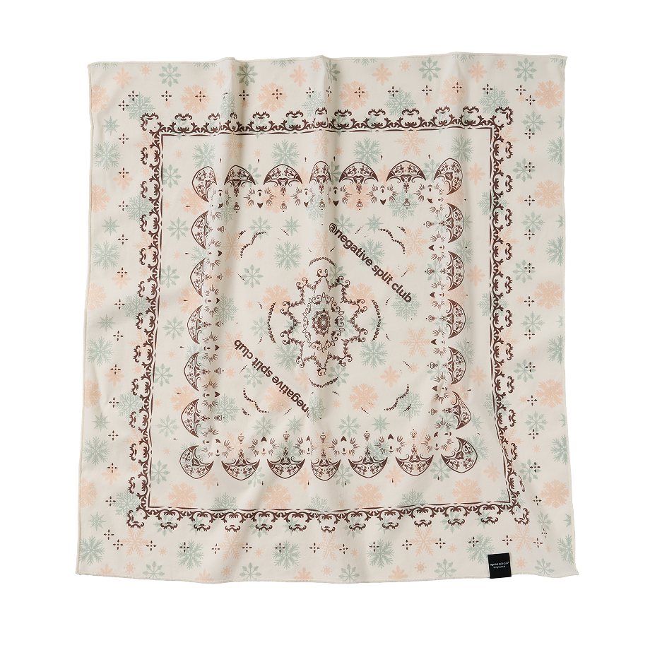 네거티브 스플릿 클럽 눈꽃 반다나 스위프트 프로 브라운(negative split club Snowflake Bandana Swift Pro Brown)