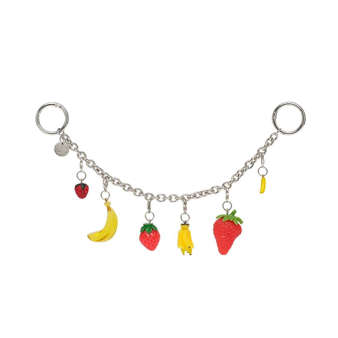 P00000DX NUPIP Banana & Strawberry Mix Keychain