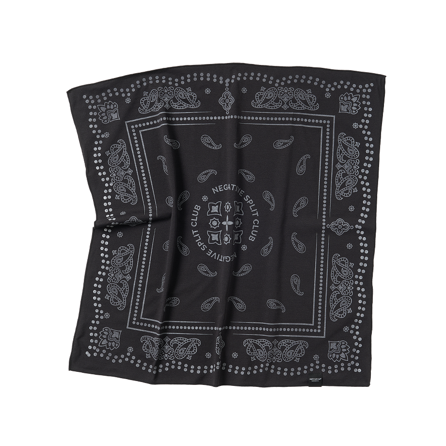 25FWABD01BK negative split club Paisley Bandana Swift Pro Black