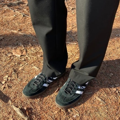 Adidas Spezial Handball Core Black 착용 스타일