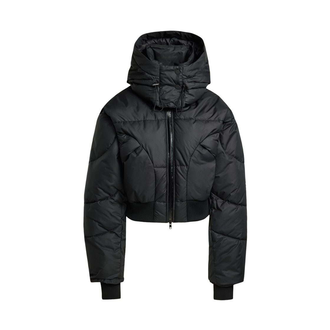 JW2027 (W) Adidas x Stella McCartney Cropped Padded Wind Jacket Black - KR Sizing