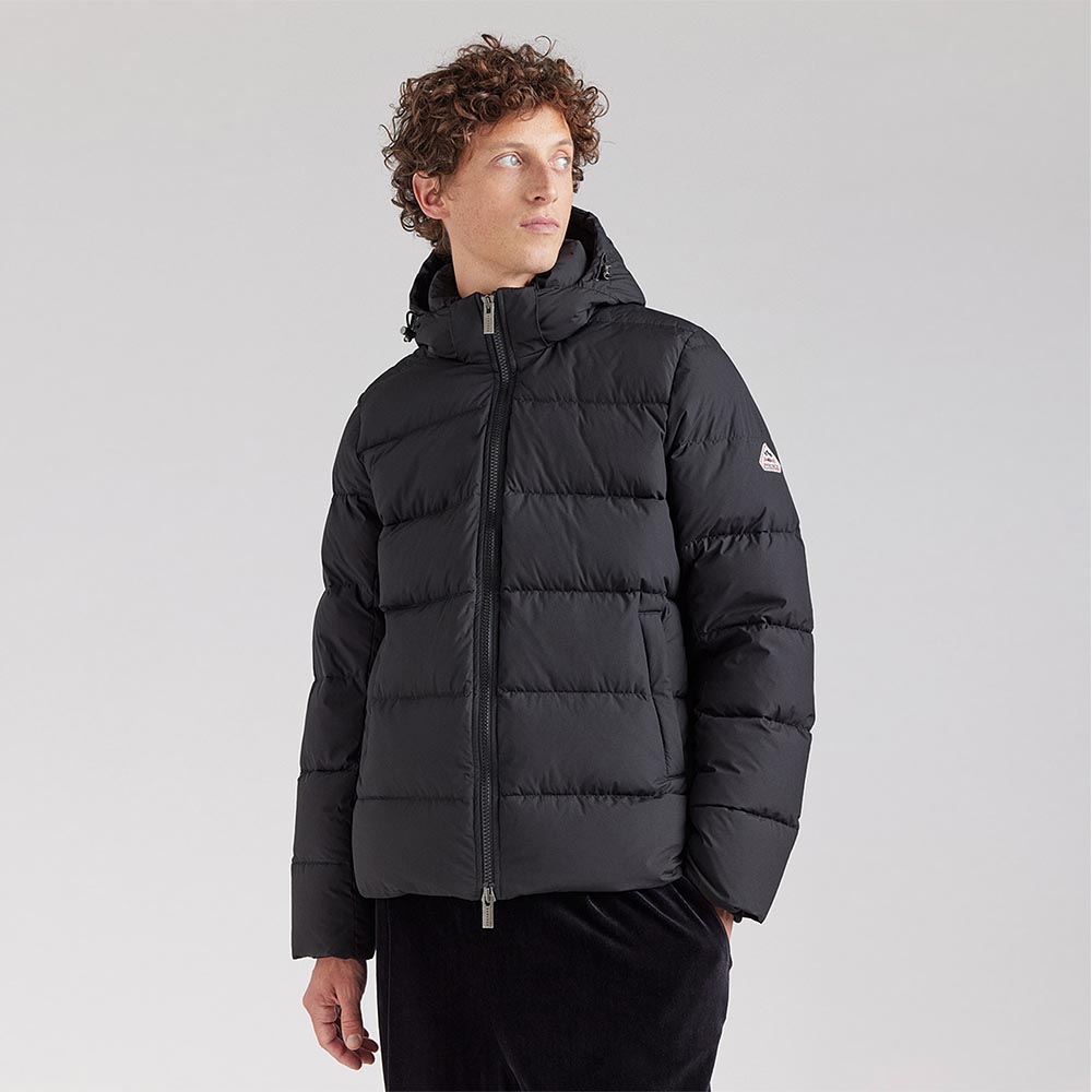피레넥스 (24FW) 스파우트닉 미니 립스탑 2 후드 다운 자켓 - 블랙(Pyrenex (24FW) SPOUTNIC MINI RIPSTOP 2 Hooded Down Jacket - Black) - 3