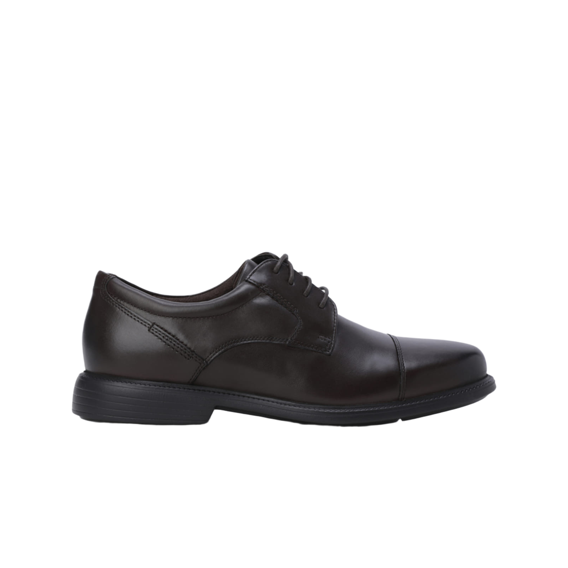 락포트 찰스 로드 캡 토 다크 브라운 - W 와이드(Rockport Charles Road Cap Toe Dark Brown - W Wide)