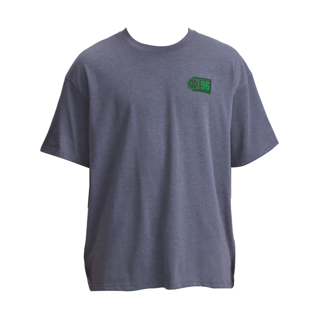 언더아머 헤비웨이트 후프 코트사이드 다운푸어 그레이 팀 켈리 그린(Under Armour Heavyweight Hoops Courtside Downpour Gray Team Kelly Green) - 1