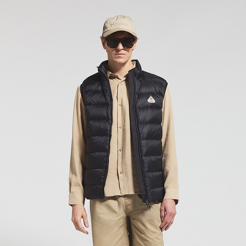 피레넥스 (25SS) 애리얼 슬리브리스 다운 자켓 - 블랙(Pyrenex (25SS) ARIAL Sleeveless Down Jacket - Black) - 3