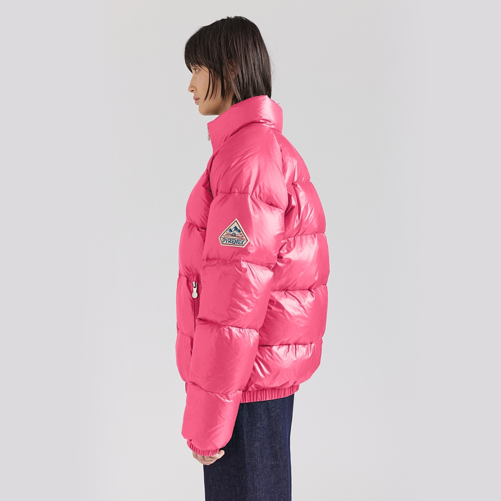 피레넥스 (24FW) 빈티지 미씩 유니섹스 다운 자켓 - 라즈베리 소르베(Pyrenex (24FW) VINTAGE MYTHIC Unisex Down Jacket - Raspberry Sorbet) - 4