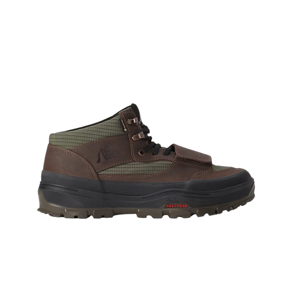 VN000DAYF87 Vans Mountain Mid Gore-Tex Insulated Dark Green Dark Brown