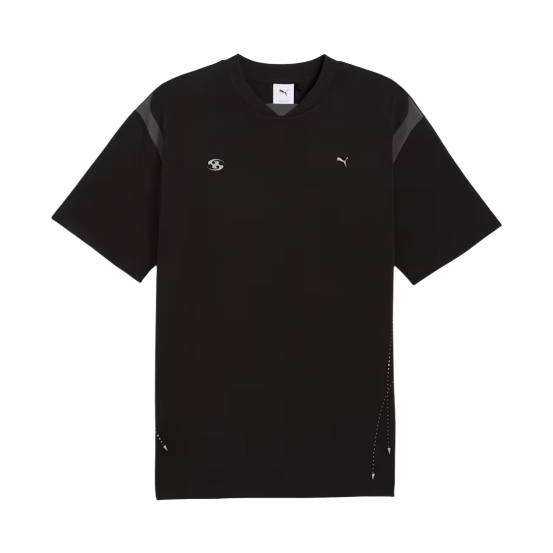 푸마 x 산산기어 그래픽 티셔츠 블랙(Puma x Sansan Gear Graphic T-Shirt Black)