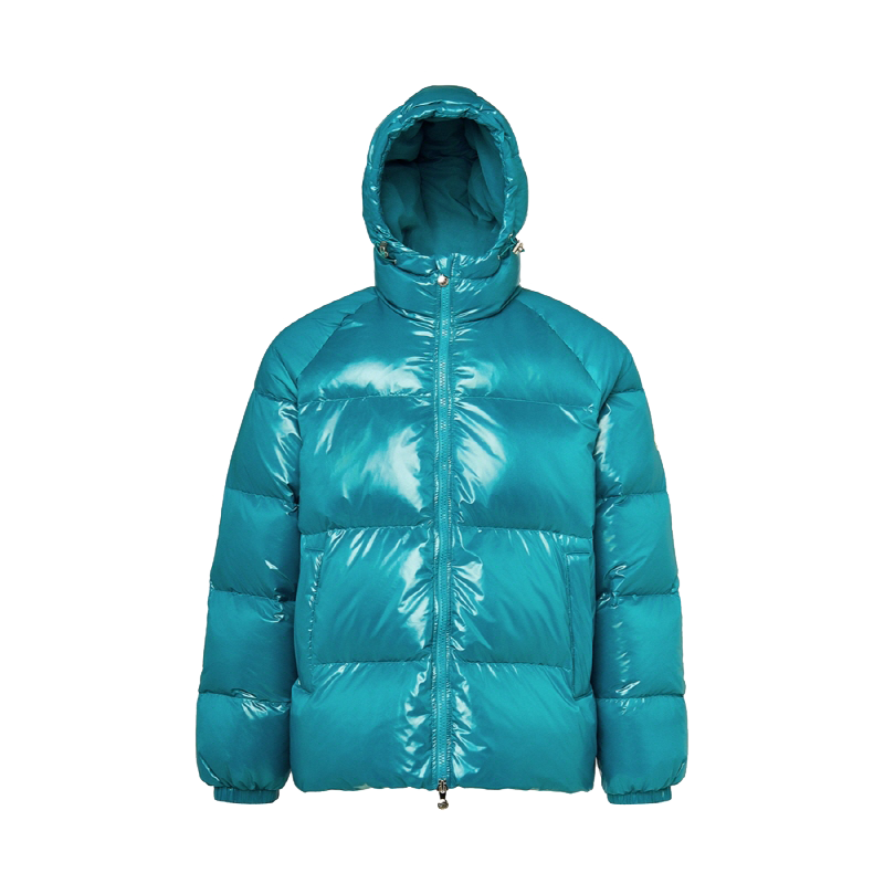 PYZJU5F001T2 Pyrenex STEN Hooded Unisex Down Jacket - Deep Lagoon