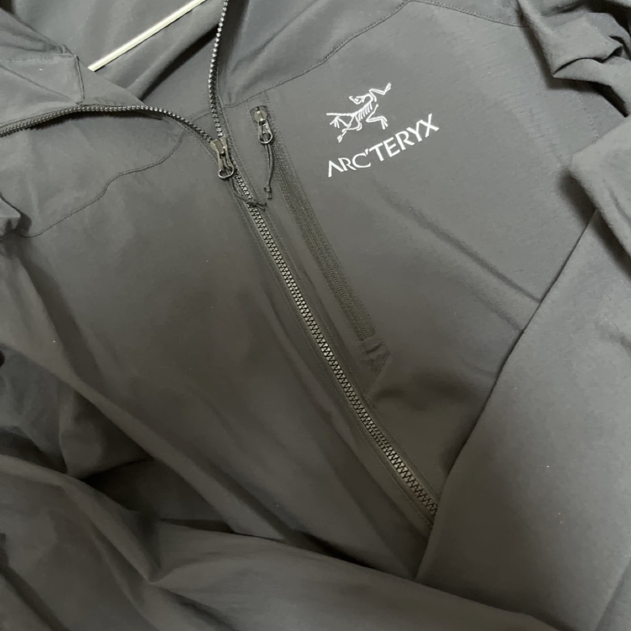 Arc'teryx Squamish Hoody Black 착용 스타일