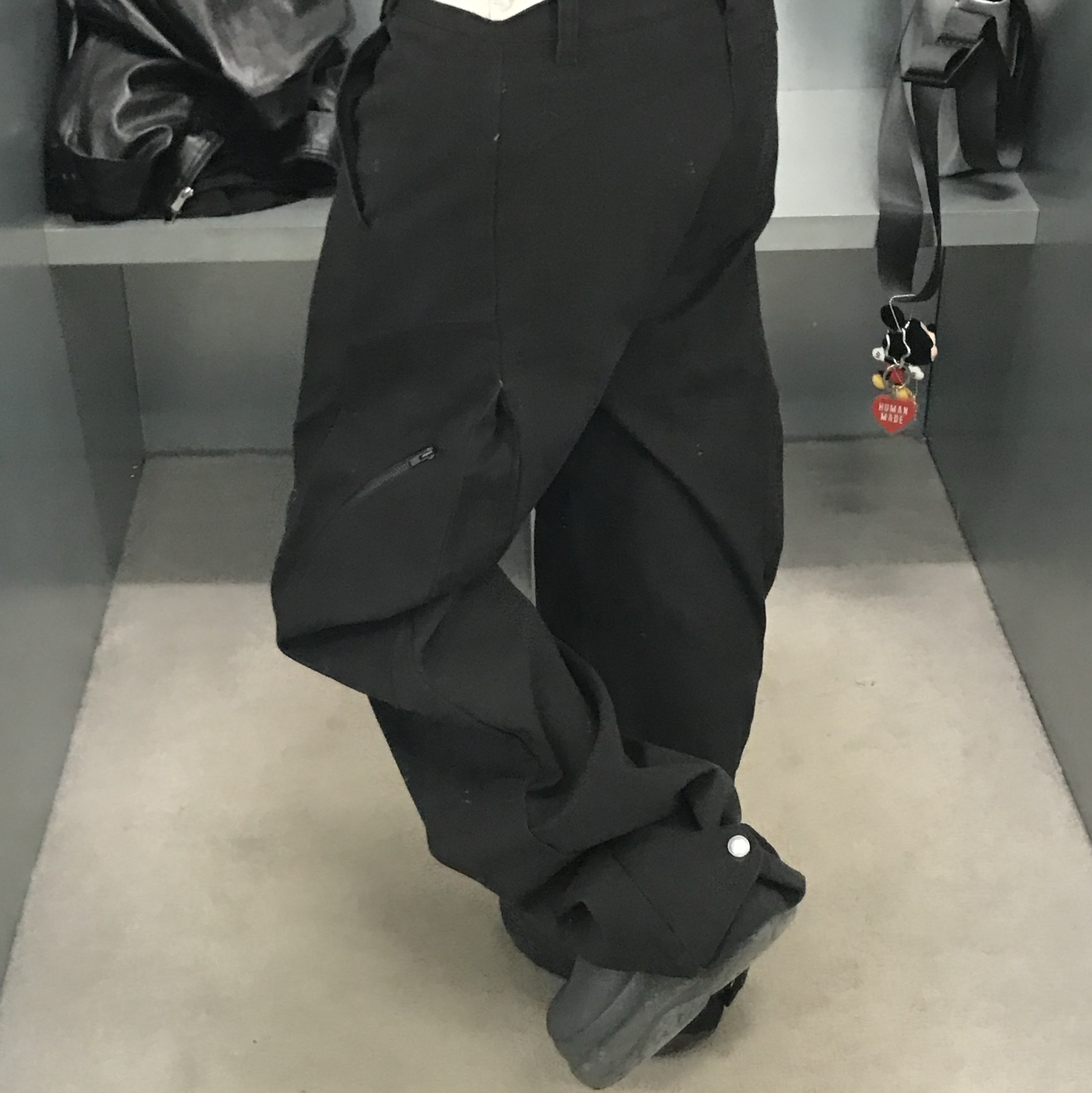 Puma x Sansan Gear CLRT Pants Black, (W) Adidas Adifom Stan Smith Mule Core Black 착용 스타일