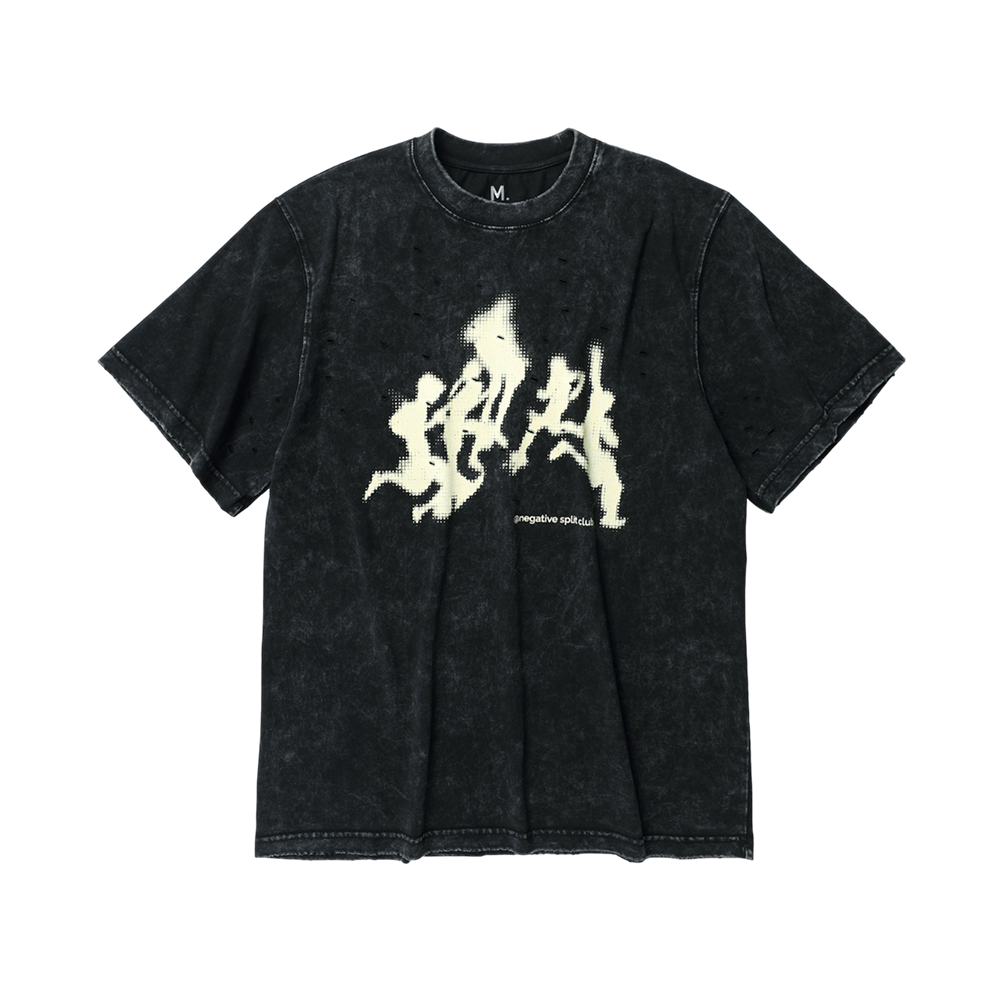 SA25BK-TS-005 negative split club Airact Mineral Sprint T-Shirt Black