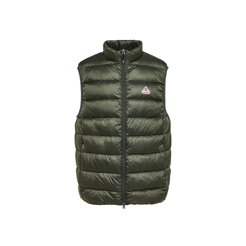 피레넥스 (25SS) 애리얼 슬리브리스 다운 자켓 - 딥 카(Pyrenex (25SS) ARIAL Sleeveless Down Jacket - Deep Khaki) - 1