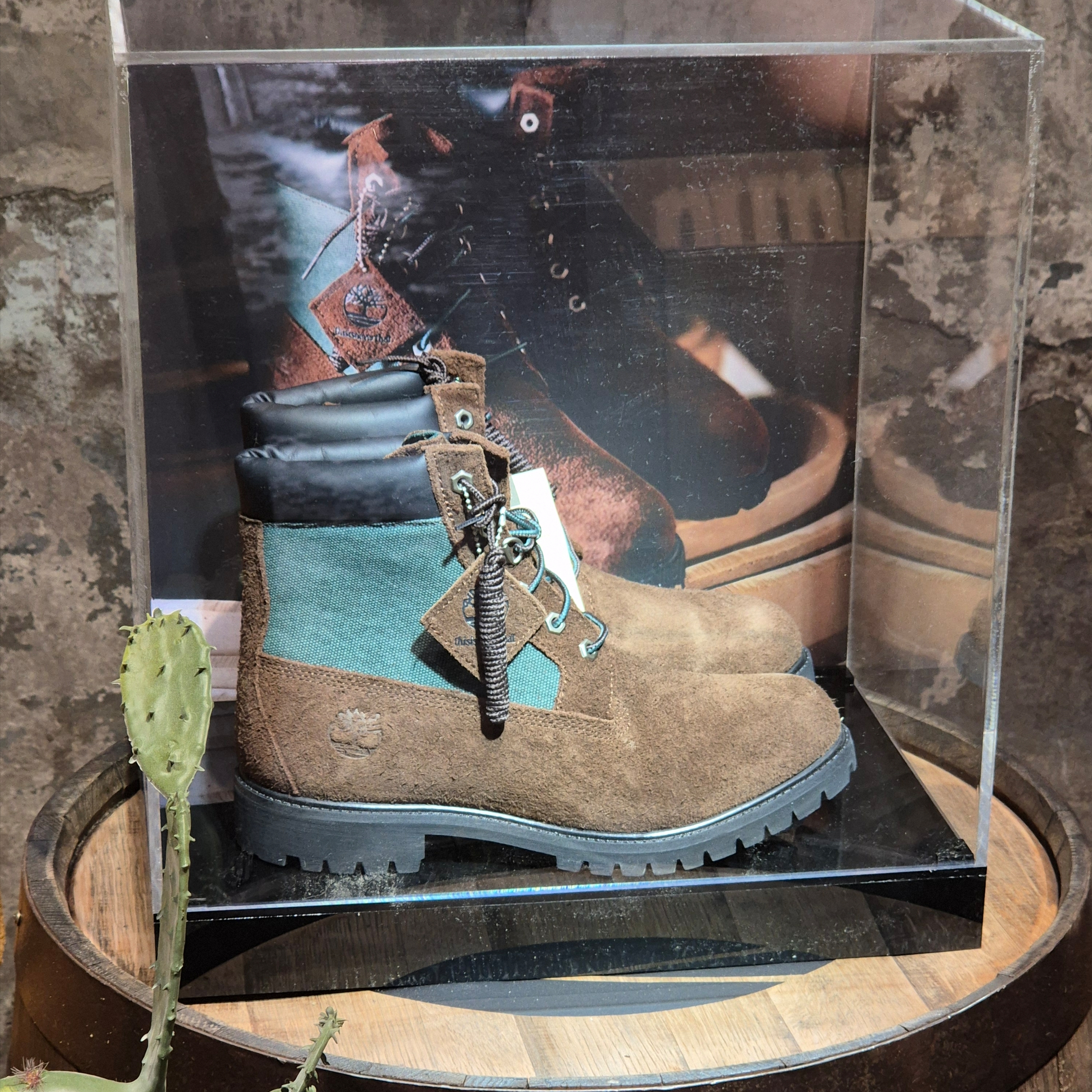 Timberland x Thisisneverthat 6 inch Boot Brown - Wide 착용 스타일