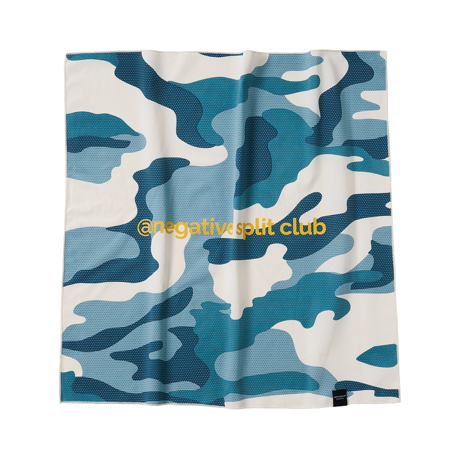 네거티브 스플릿 클럽 카모 반다나 스위프트 프로 틸블루(negative split club Camo Bandana Swift Pro Teal Blue)