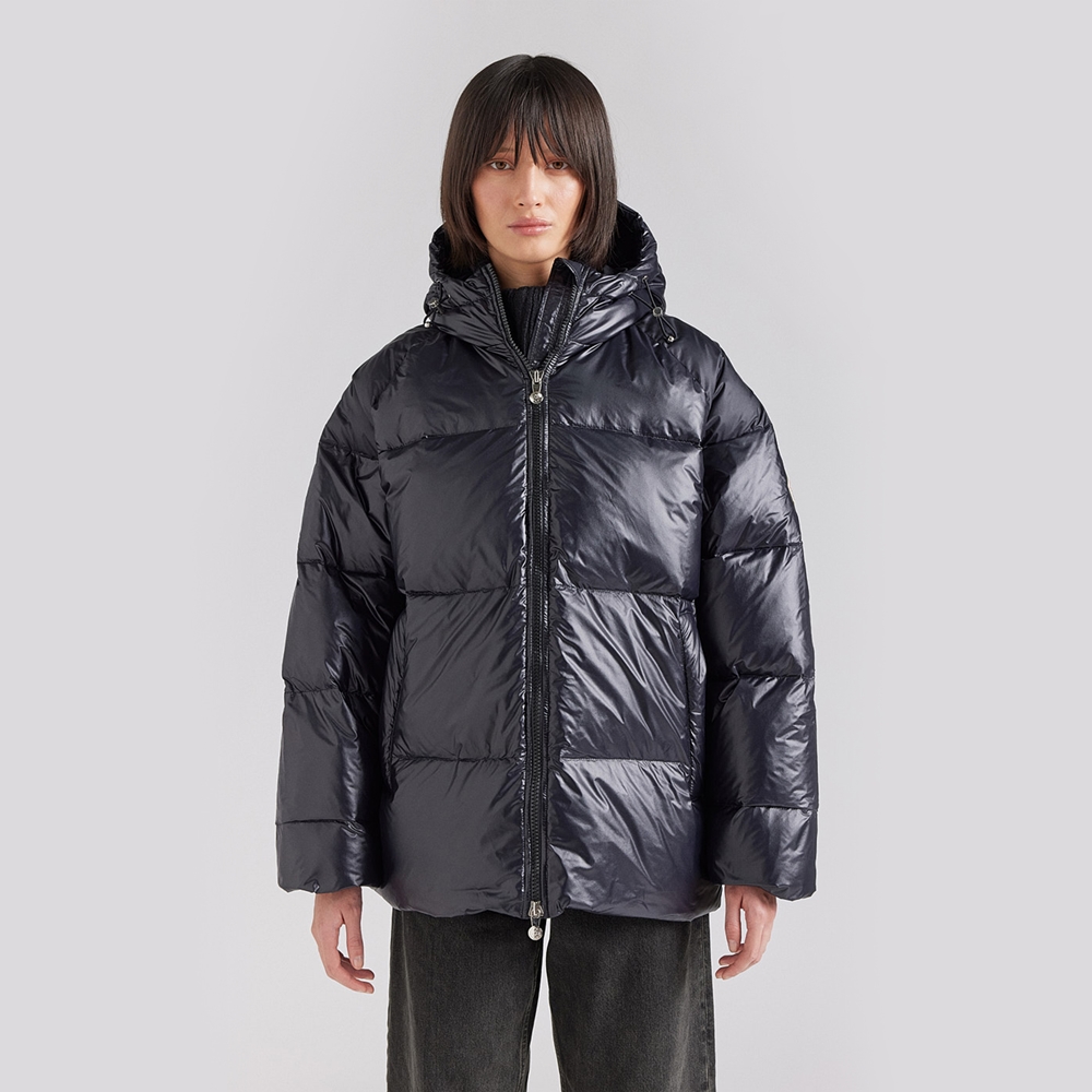 피레넥스 (24FW) 스텐 후디드 유니섹스 다운 자켓 - 블랙(Pyrenex (24FW) STEN Hooded Unisex Down Jacket - Black) - 6