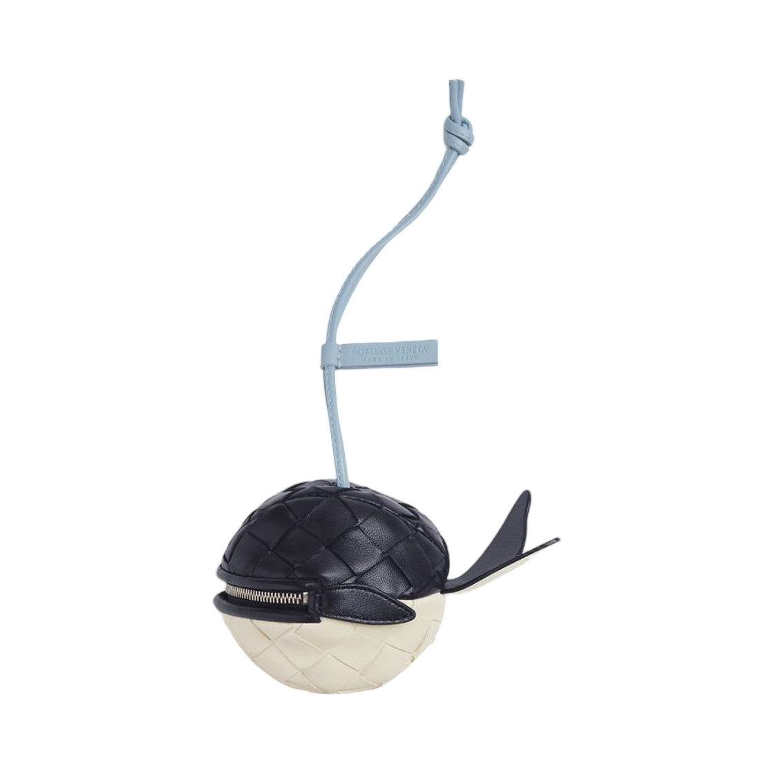 보테가 베네타 웨일 지퍼 코인 퍼스 녹터널 씨 솔트 아이스 실버 | Bottega Veneta | KREAM