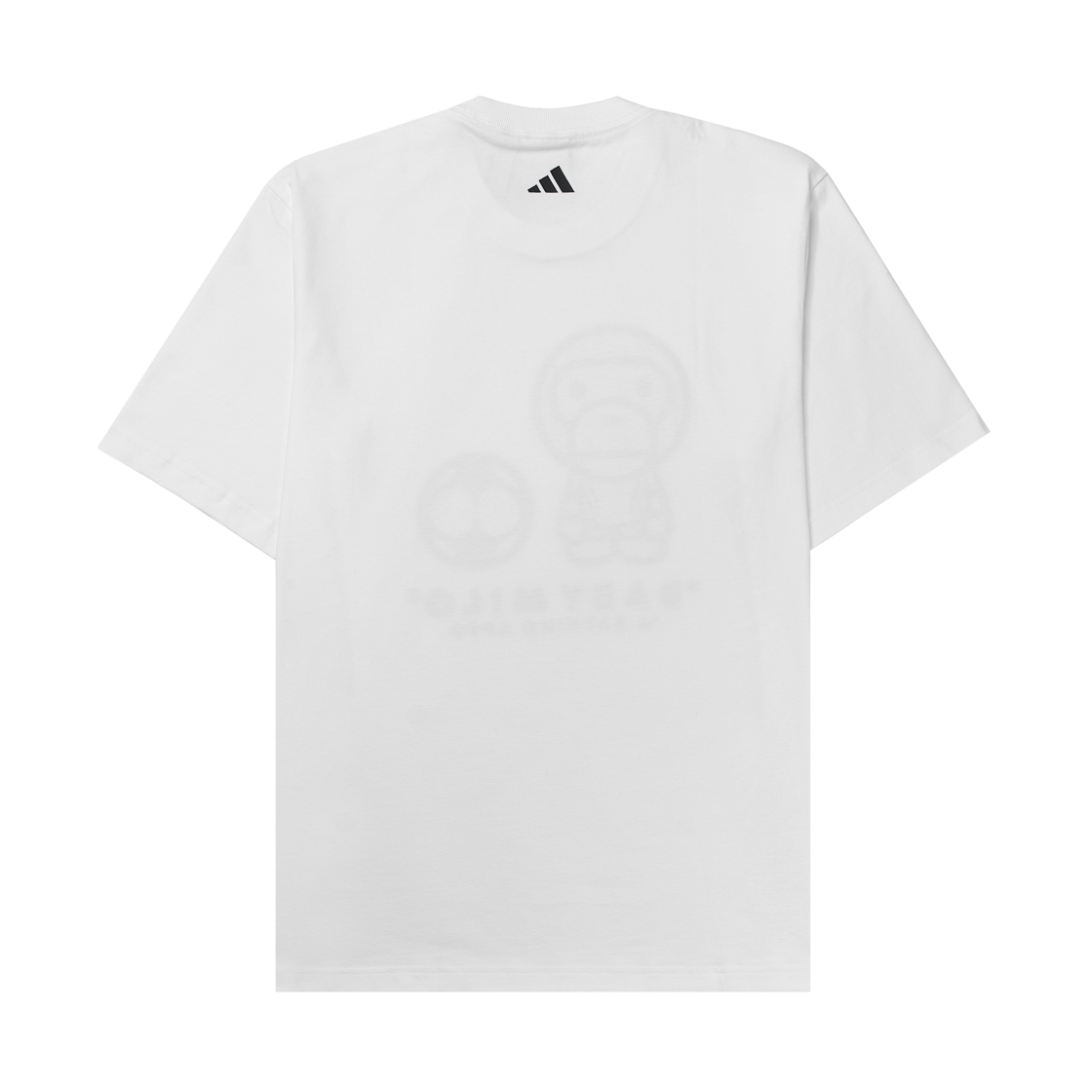 아디다스 x 베이프 베이비 마일로 티셔츠 화이트 - US 사이즈(Adidas x BAPE Baby Milo T-Shirts White - US Sizing) - 2
