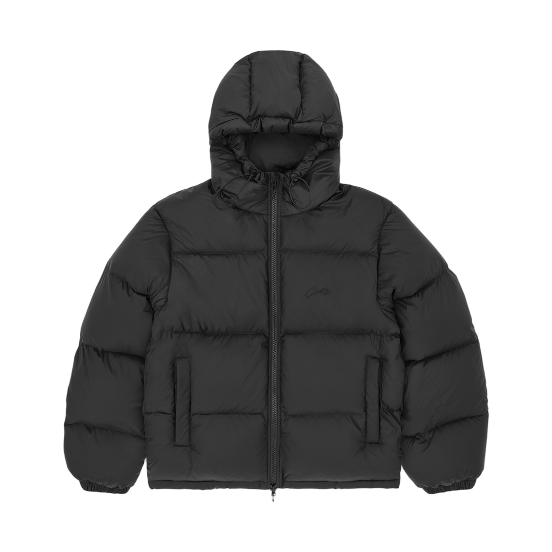 - Corteiz Bolo Down Jacket Triple Black