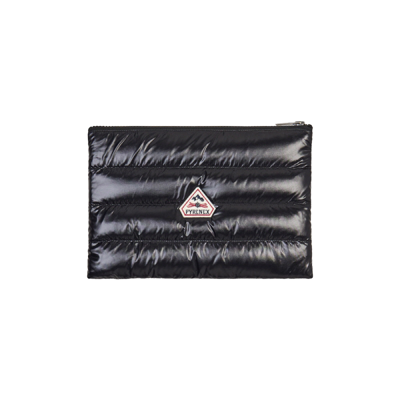 피레넥스 퀄티드 다운 파우치 빈티비 - 블랙(Pyrenex Quilted Down Pouch Vintage - Black)