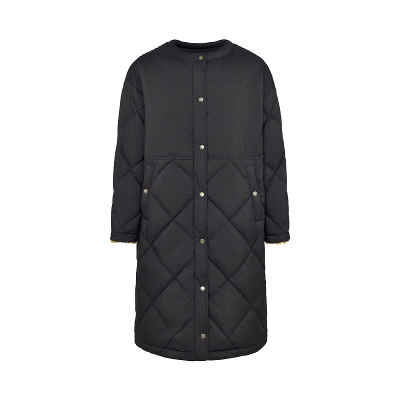 피레넥스 블라썸 롱 다운 자켓 - 블랙(Pyrenex BLOSSOM Long Down Jacket - Black)